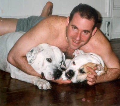 Image of Rich and his dogs